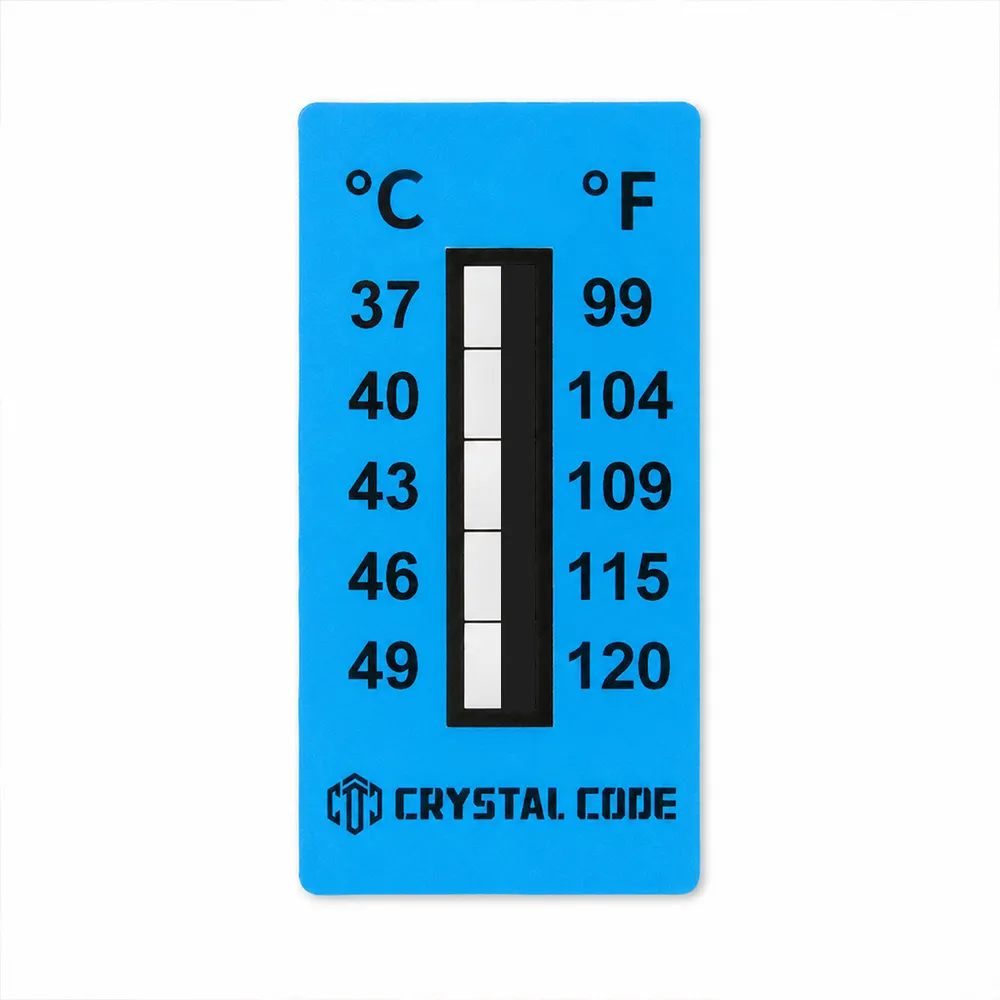 Etiqueta indicadora de baja temperatura