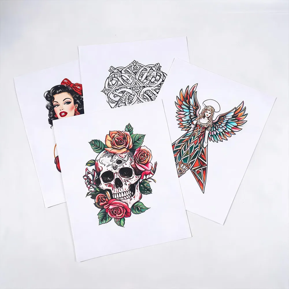 papel de tatuaje temporal no tóxico