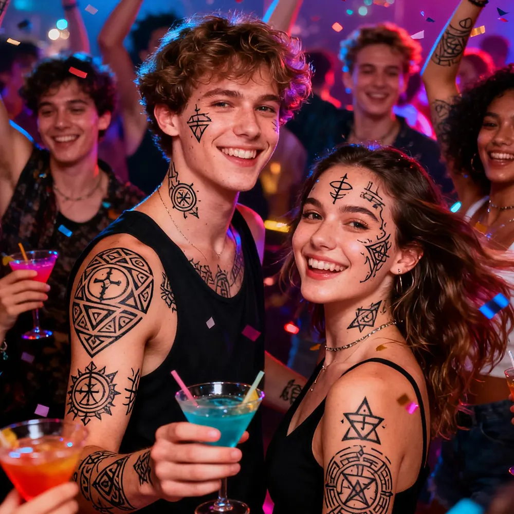 papel de tatuaje temporal no tóxico