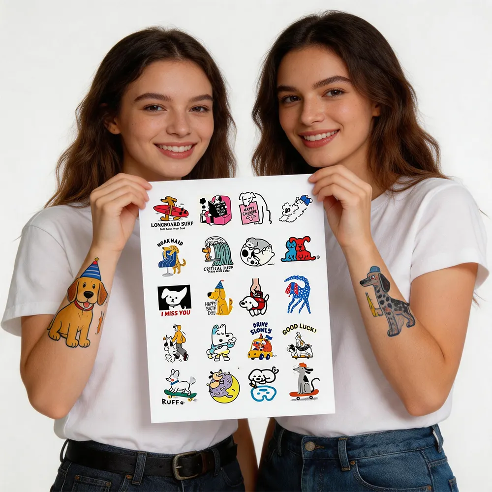 Pegatinas de tatuajes de fiesta