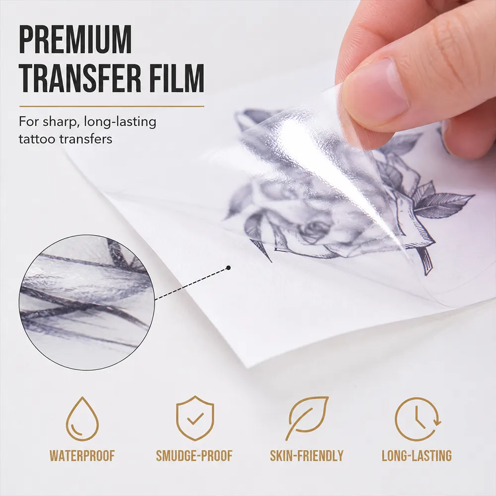 Papel de tatuaje de marca propia
