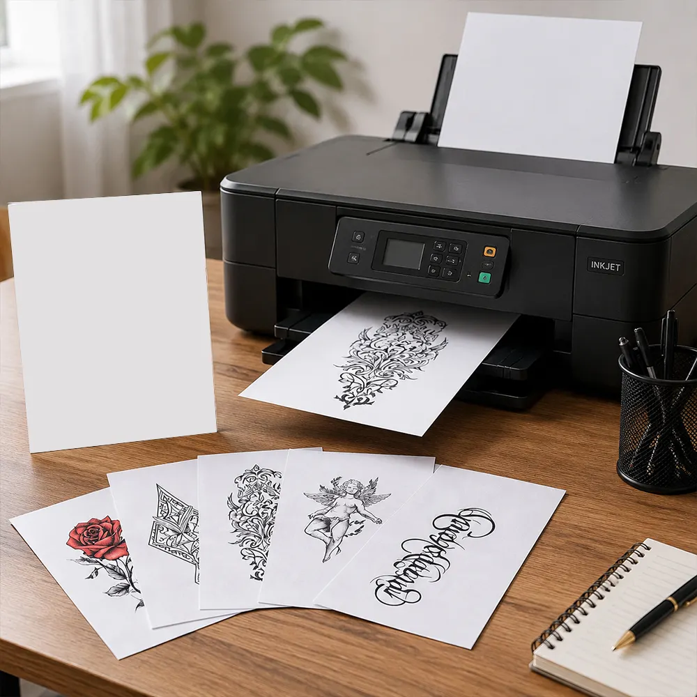 Papel de tatuaje de marca propia