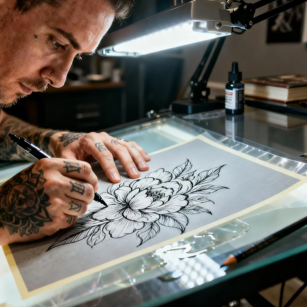 Papel profesional para transferencia de tatuajes