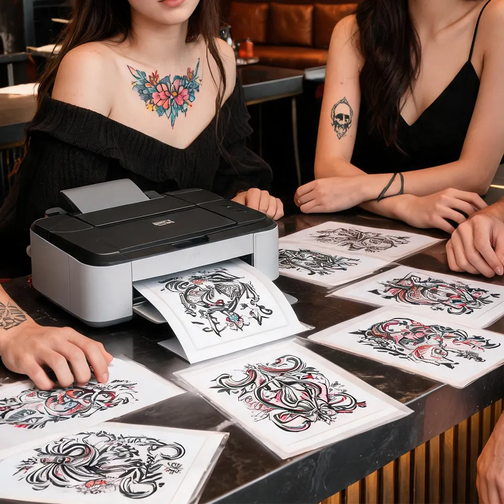 Kit de papel para tatuajes