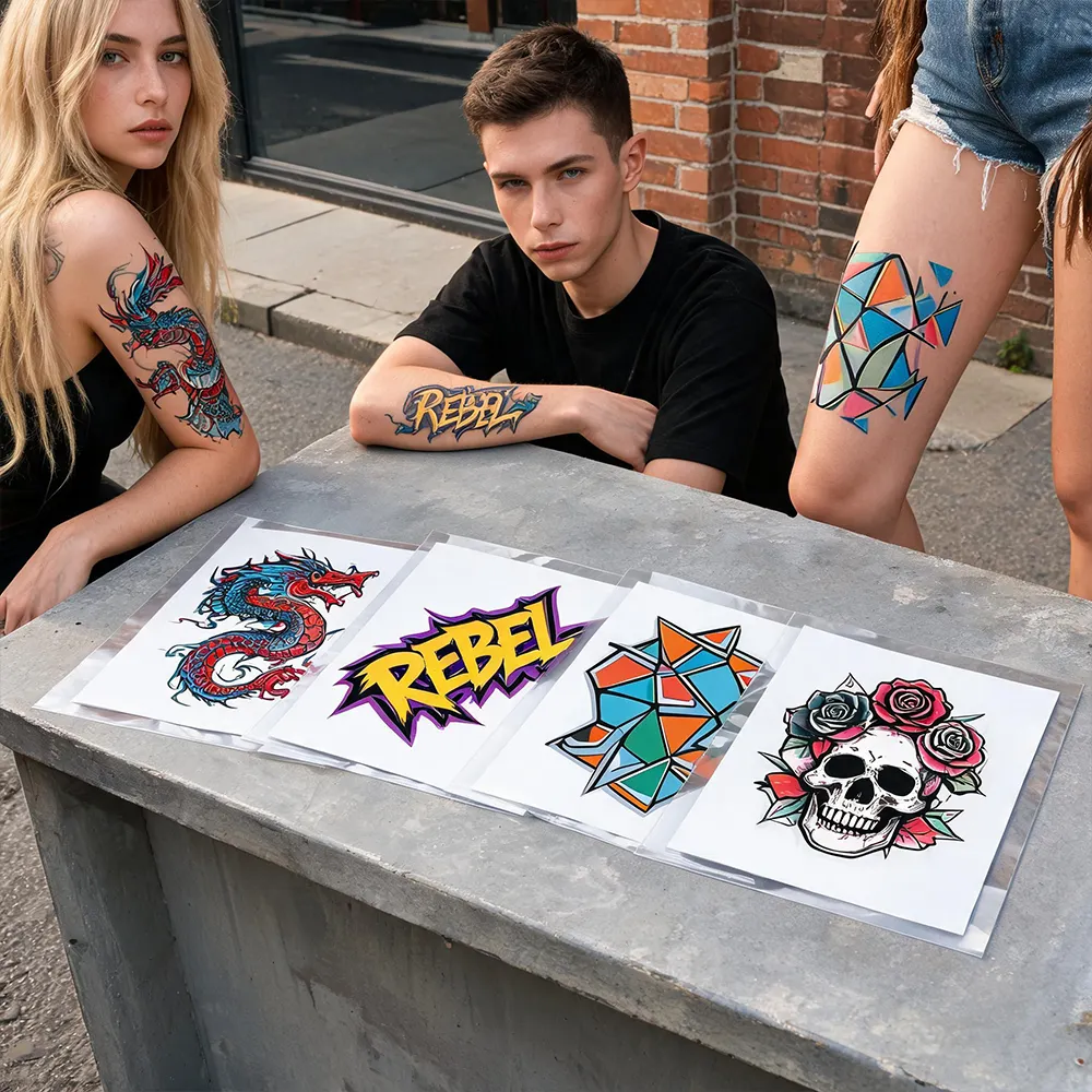 Kit de papel para tatuajes