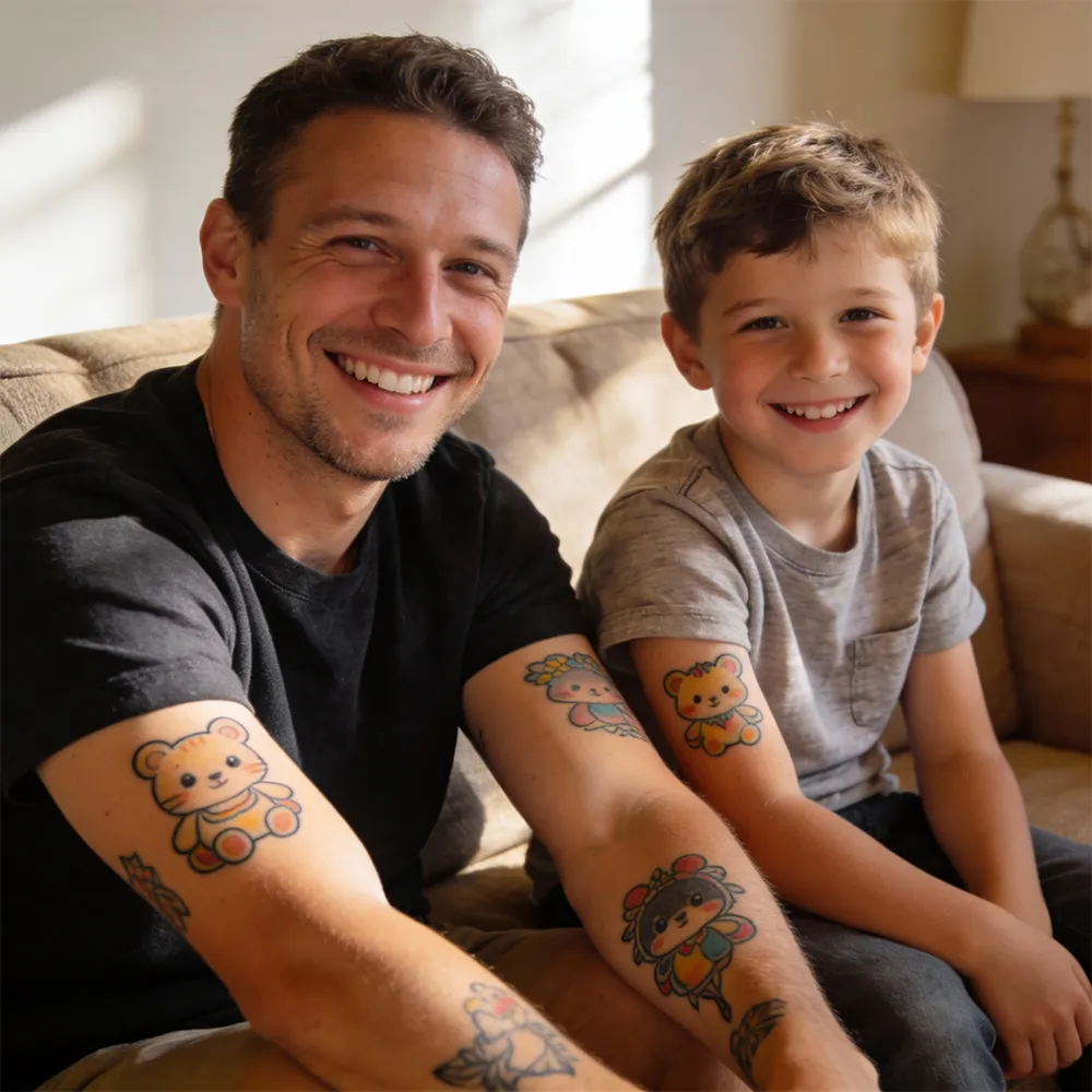 Paquete de papel para tatuajes