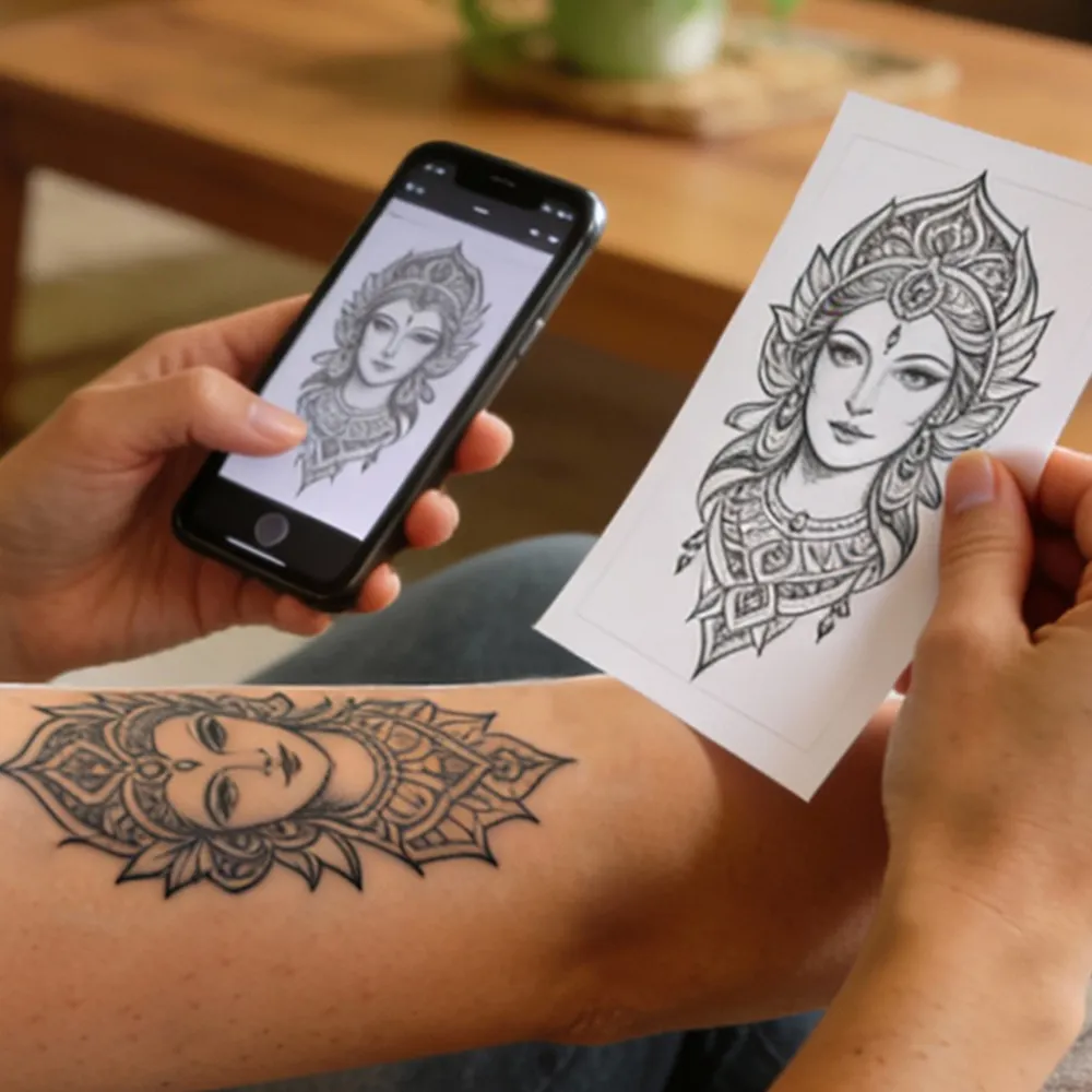 hojas de papel para tatuajes