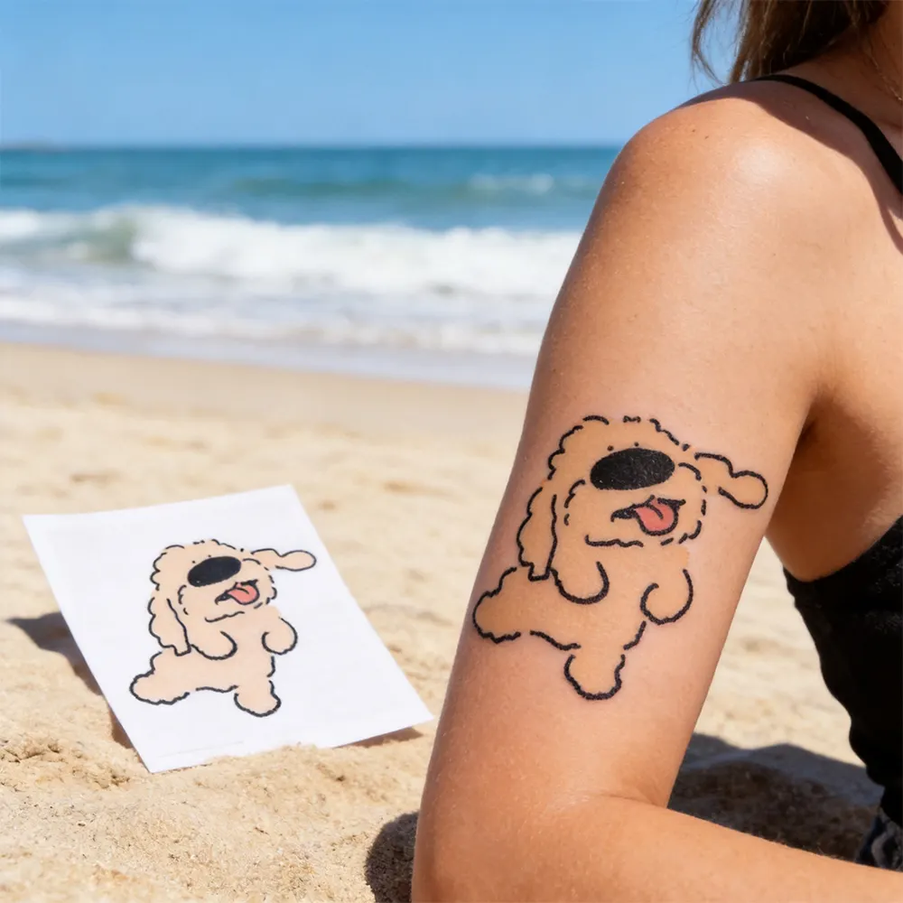 Pegatinas de tatuaje para la piel