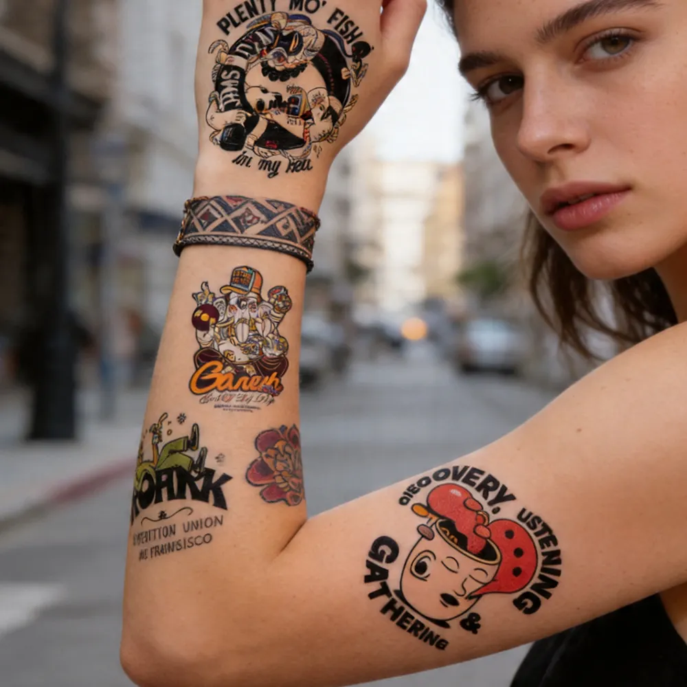 Papel de tatuaje temporal