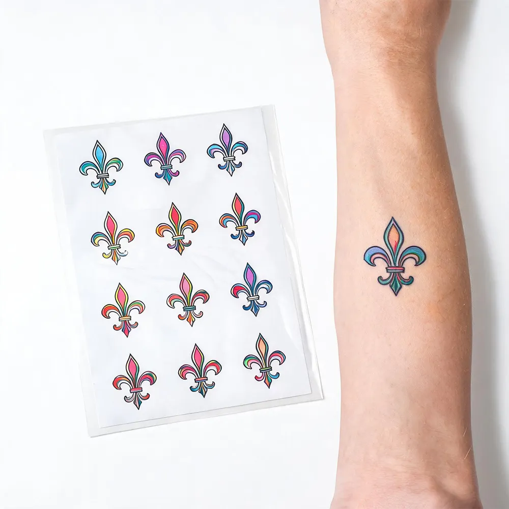 Kit temporal de papel para tatuajes