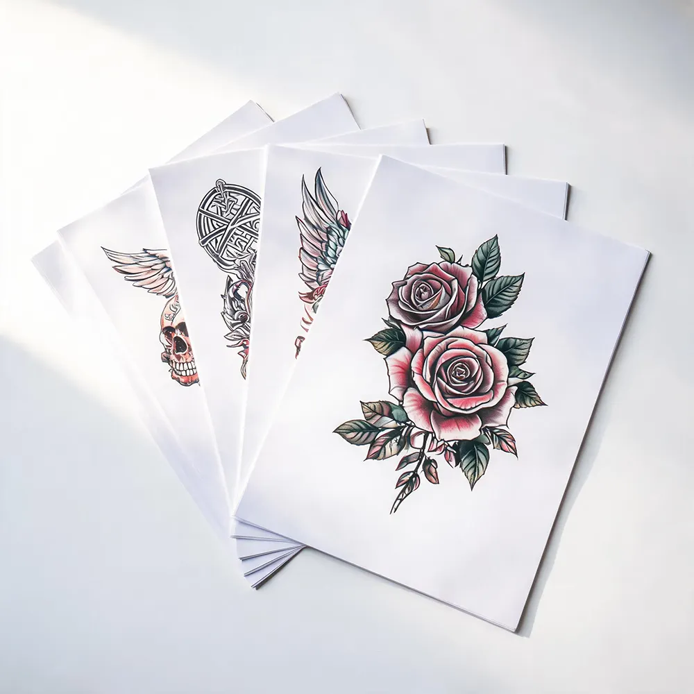 Papel para tatuaje de tobogán de agua