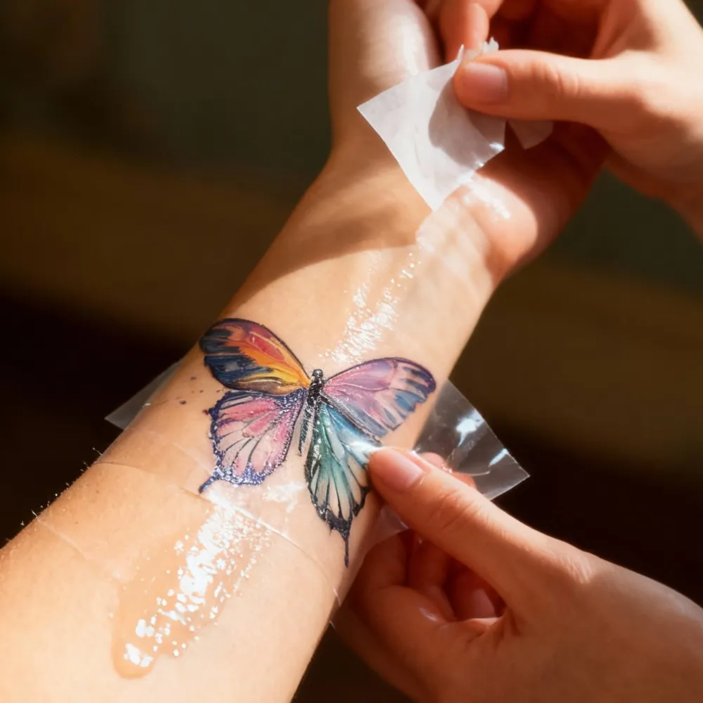 Papel para tatuaje de tobogán de agua