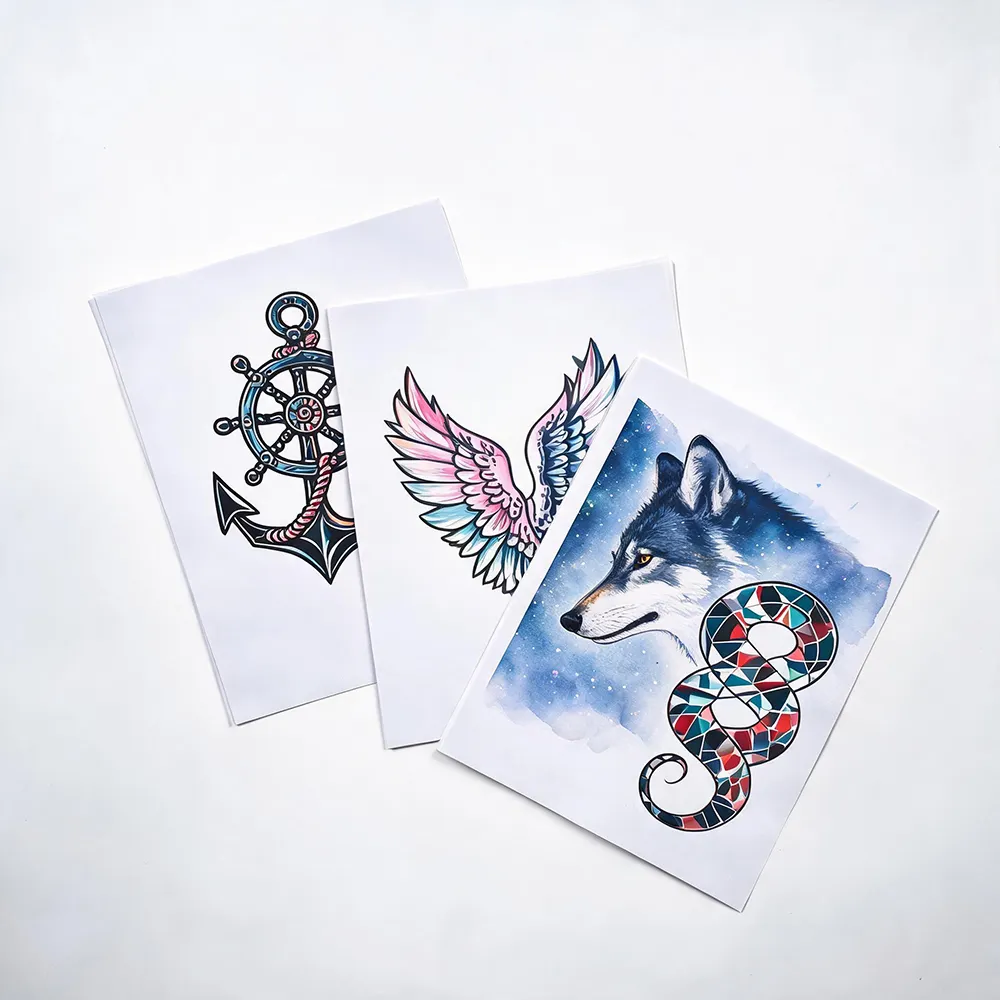 Papel de tatuaje para transferencia de agua
