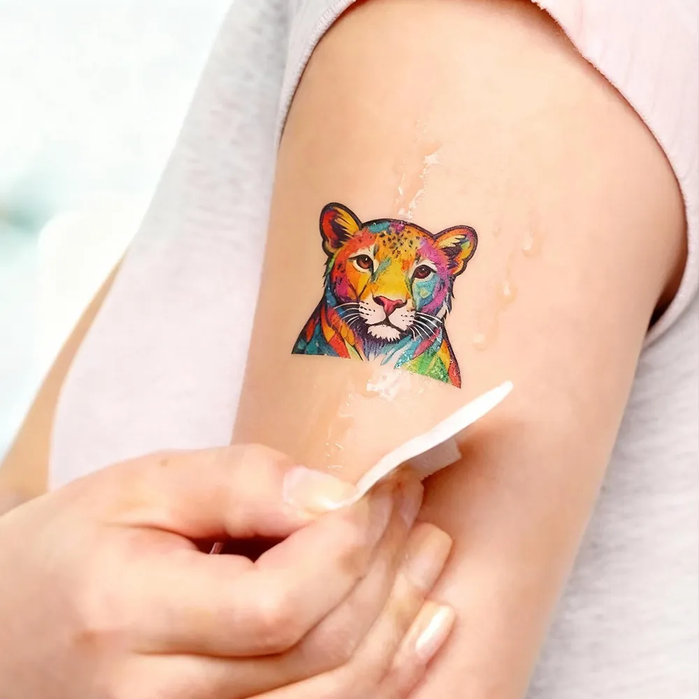 Papel de tatuaje para transferencia de agua