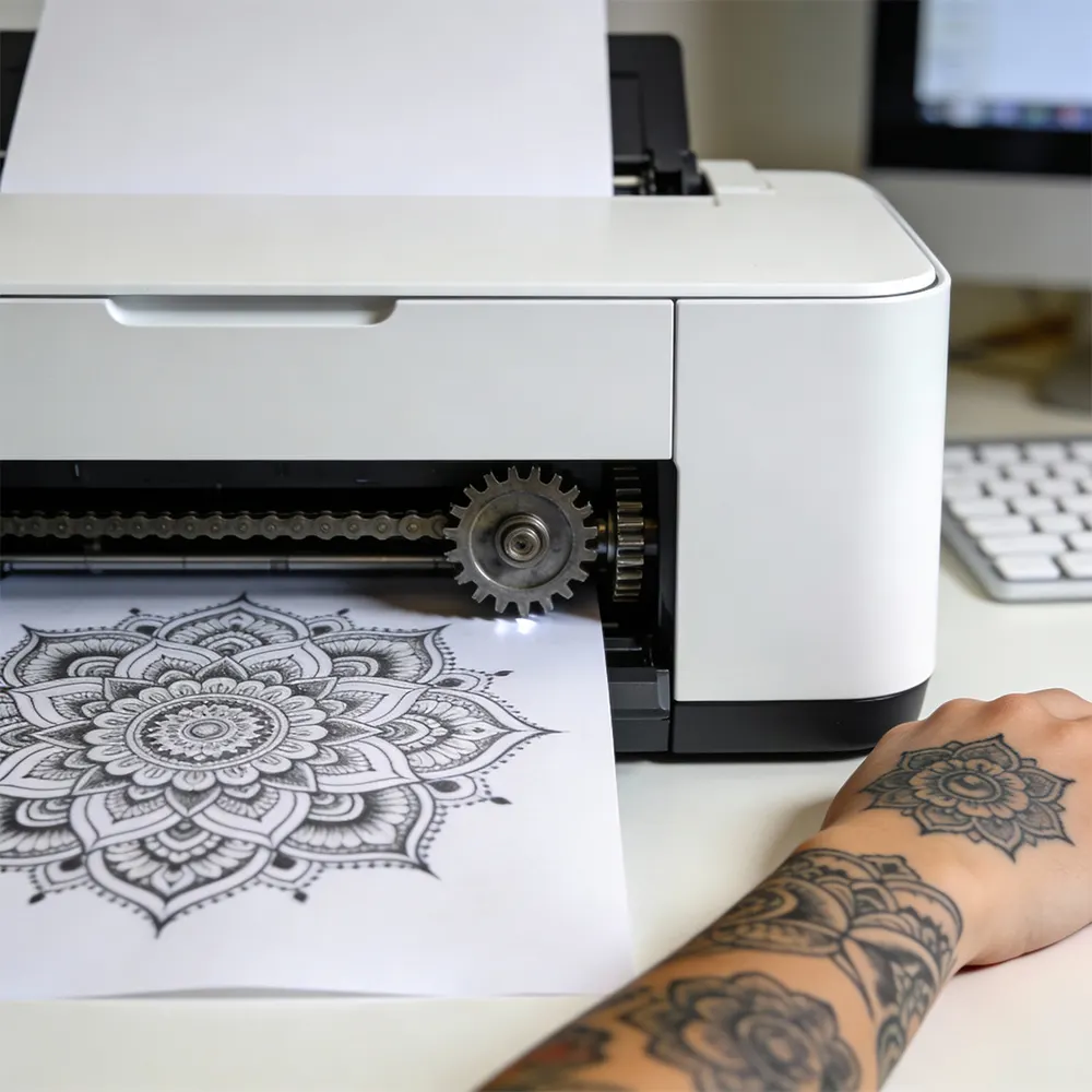Papel de tatuaje para transferencia de agua