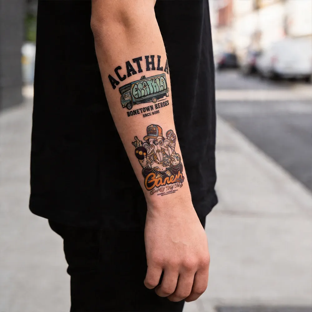 Papel de tatuaje para transferencia de agua
