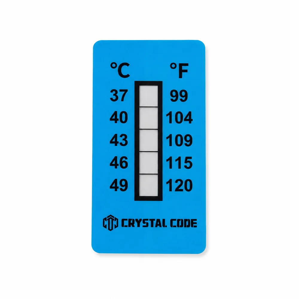 etiqueta impermeable para monitorización de temperatura