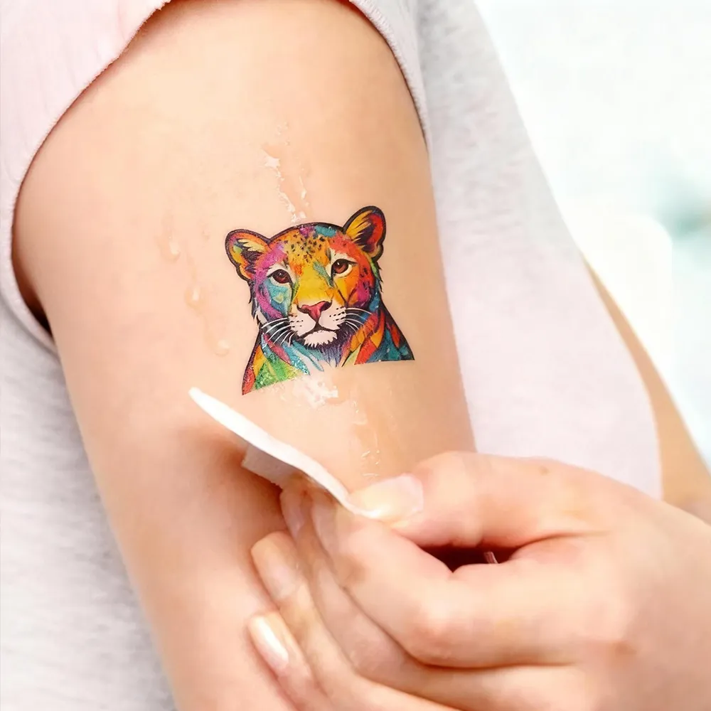 papel impermeable para tatuajes temporales