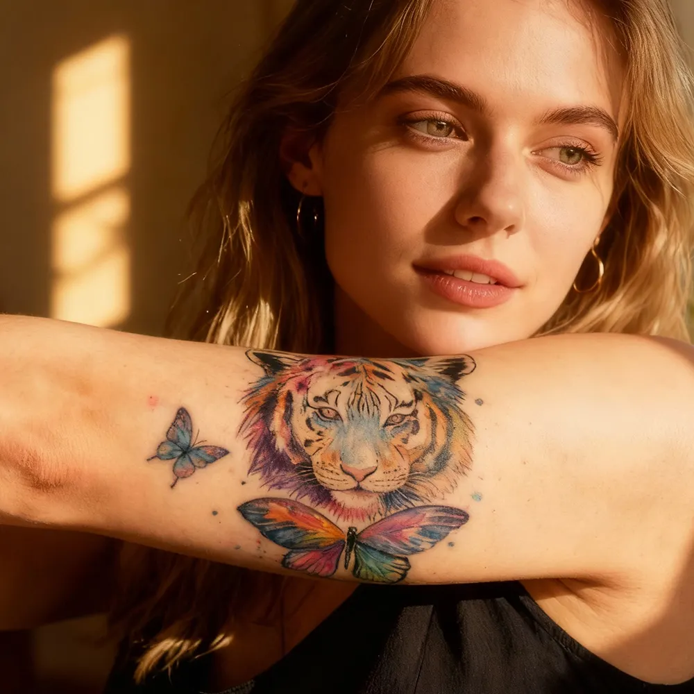 Papel blanco para tatuajes