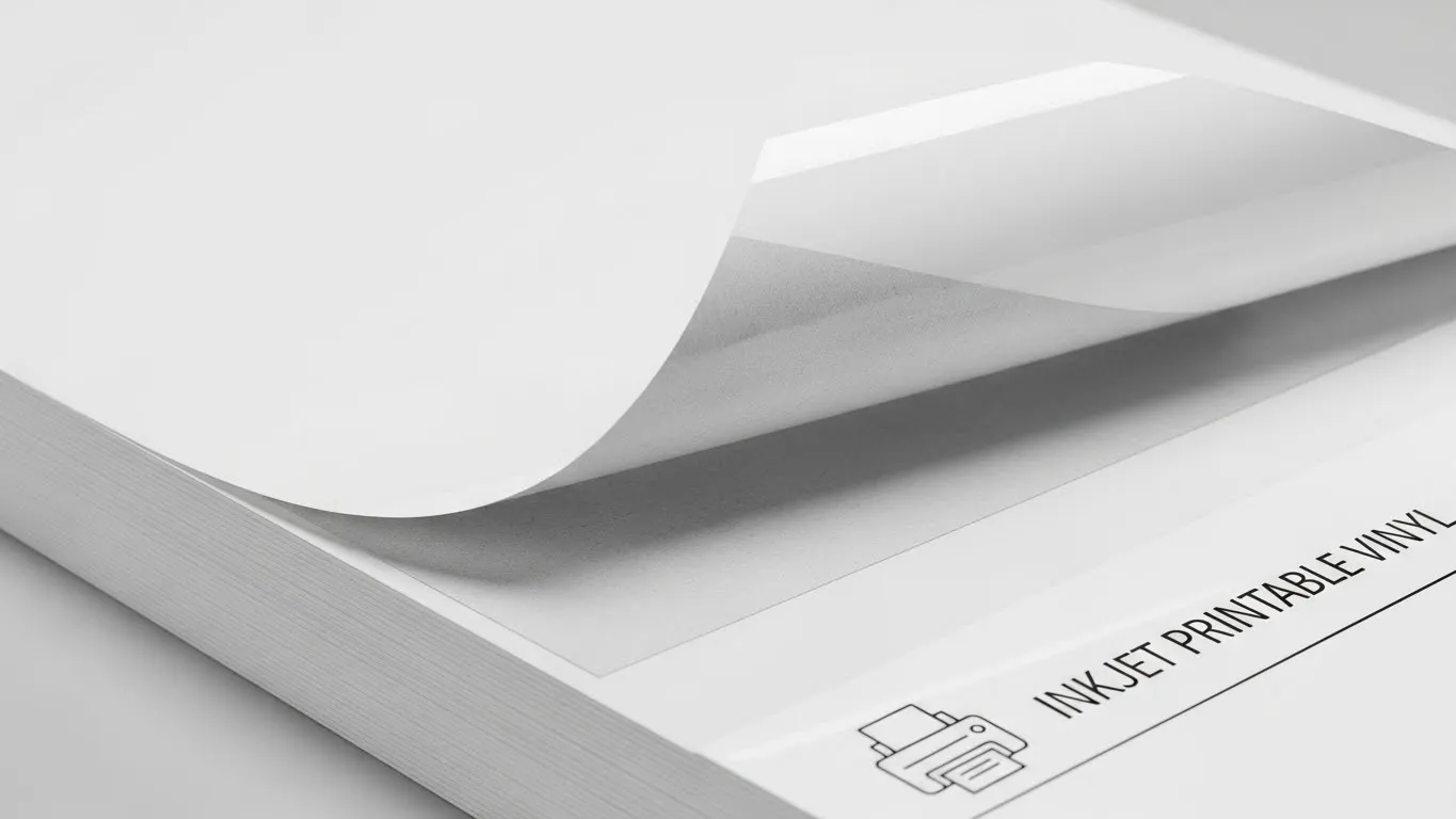Cómo usar papel adhesivo de vinilo para una impresora de inyección de tinta
